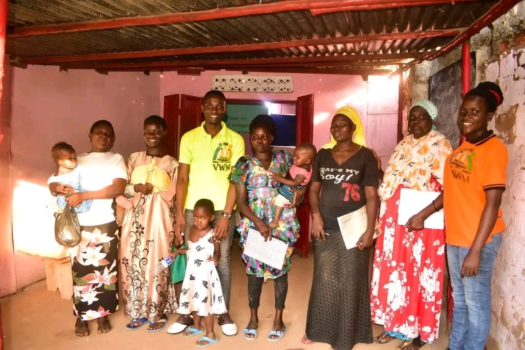 Participants of the adult literacy program for women